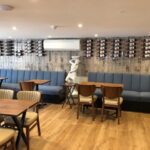 The interior dining area at La Galleria in Shoreham
